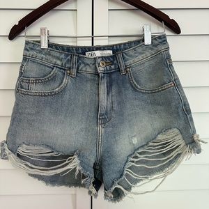 ZARA Denim Short